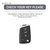Leather Car Key Case Cover Shell   for VW Volkswagen Golf 7 MK7 Tiguan MK2 for SEAT Ateca Leon FR 2 Ibiza for Skoda Octavia A7