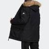 Adidas Utilitas Outdoor Sports Hooded Parka Jacket Men Outerwear Black GT1699