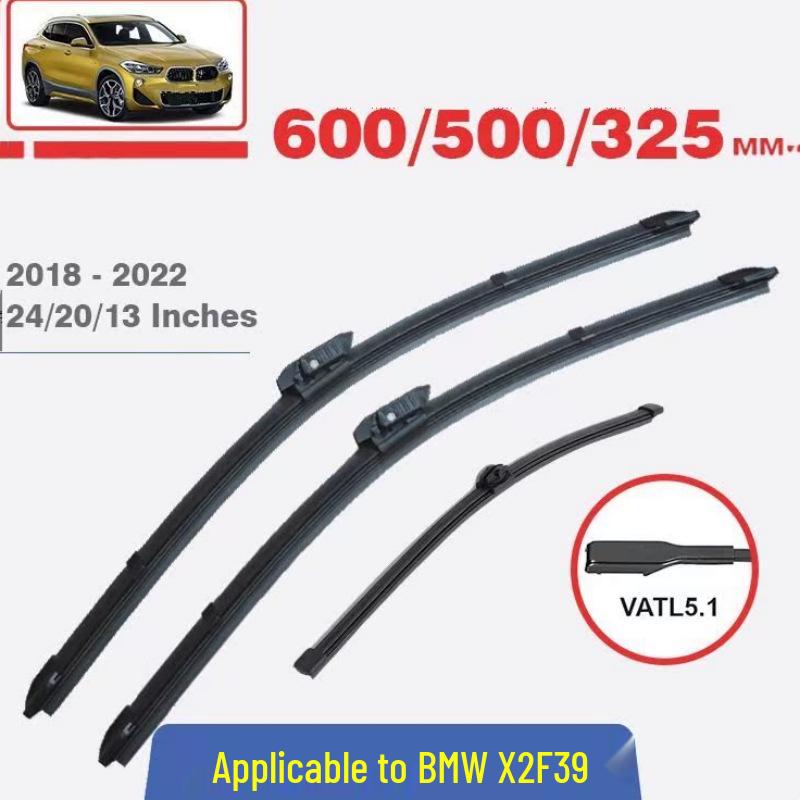 

BMW X2 F39 2018-2025 Front & Rear Wiper Blades (61612455085)