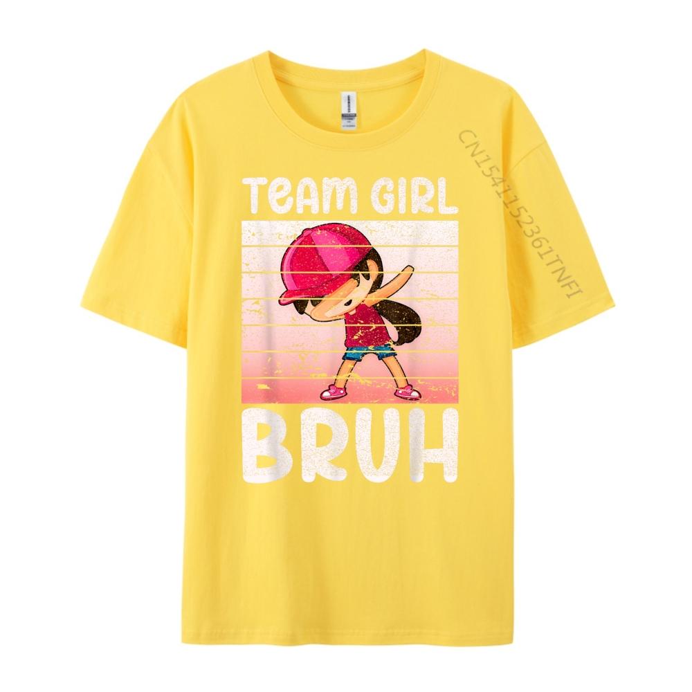 Family Team Girl Bruh Gender Reveal Party Announcement Sports T Shirt Men Tee Shirt Men Mardi Gras Tops