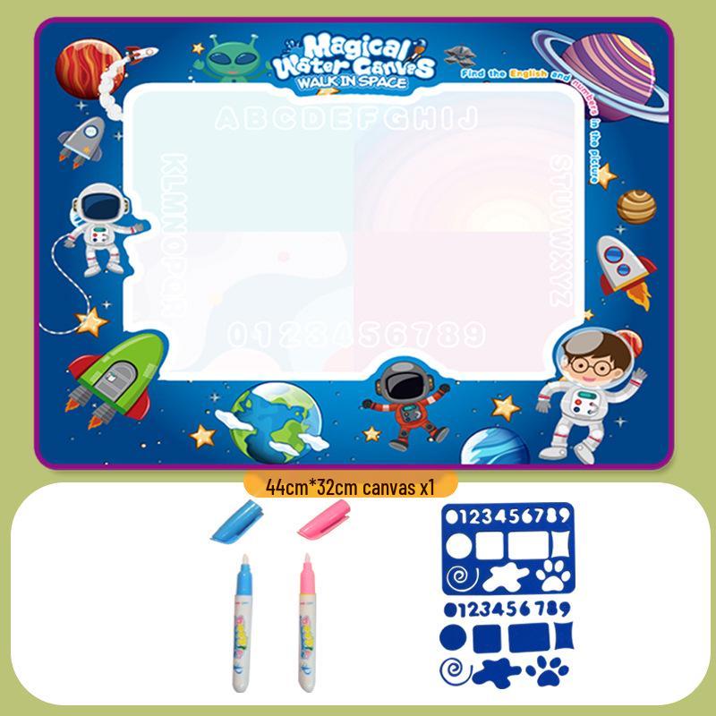 Magic Water Canvas: Children's Educational Drawing & Doodle Mat Easel