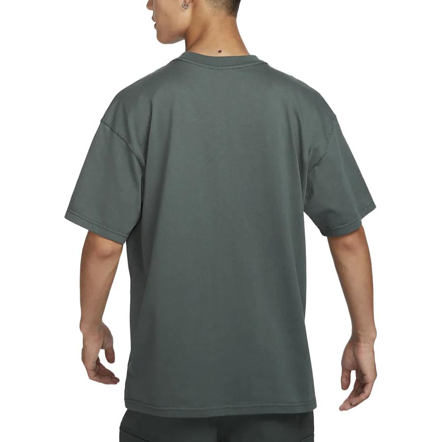 Nike Max90 Sportswear Loose Letter Pattern Printed Round Neck Pullover Short Sleeve T-Shirt Men T-Shirts Green HQ3671338