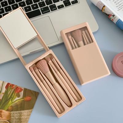 Olsin - Set of 5: Makeup Brush with Case