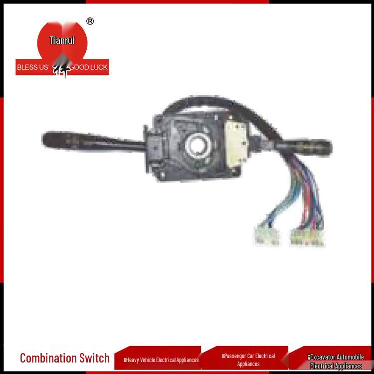 Compatible JK322J Combination Switch for JAC Yutong 6782 Chassis (Intermittent). Tian Ruixiang