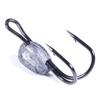 HENGJIA Soft Lure Ice Fishing Sinking Crab-Shape Silicone Bait With Hook Anti-Snag Design Winter Use