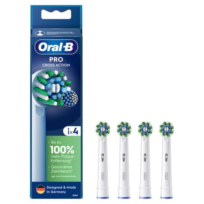 Zubní kartáčky Oral-B Pro CrossAction, 4 kusy