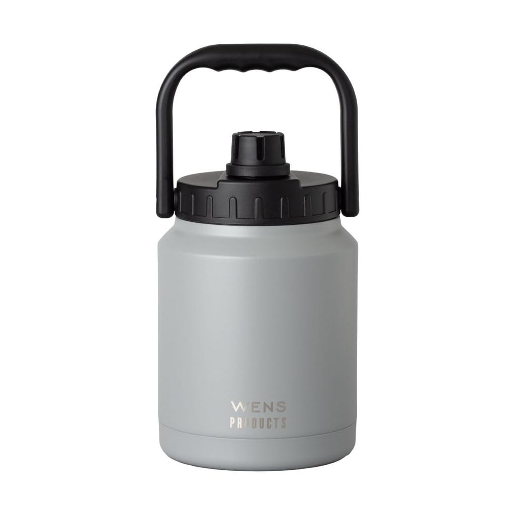 Atlas Ice Vacuum Stainless Perfect for Outdoor Portable Ice Wide by Products Container/Water Jug, 1.9L, Insulated, Steel, Camping, Storage,