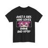 Just a Girl who loves Anime Shirt | Anime T-Shirt | Otaku Casual Graphic