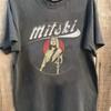 American Vintage Mitski Merch Singer Charcoal Love Album All Unisex T Shirt Summer New Men's and Women's Fashion Streetwear