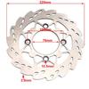 Motorcycle Front 220mm or Rear 190mm disc Brake Disc disk plate Rotor for 110 125 140 150 160cc SDG BSE Pit Dirt Bike Motocross