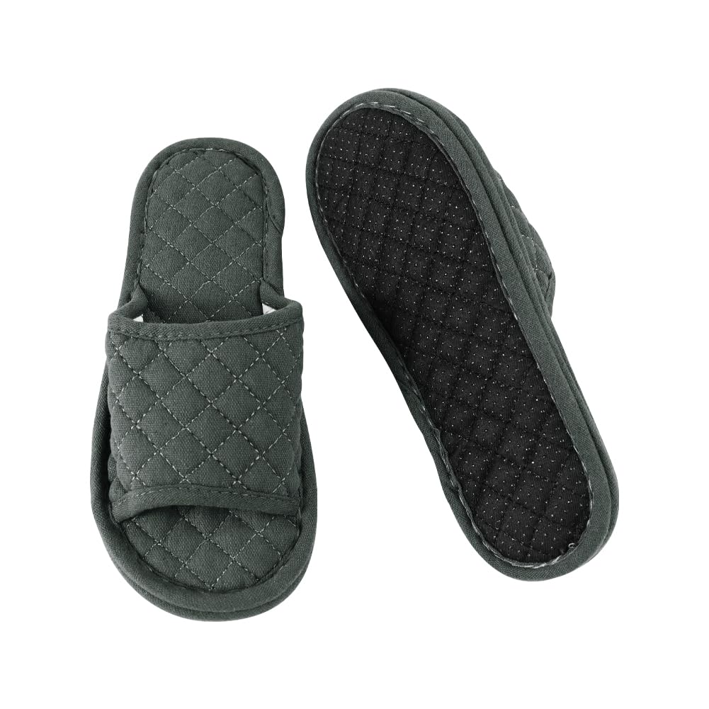 Einweg-Hausschuhe für Herren, atmungsaktive Tatami-Dicke Sohle, perfekt für Schule, Geschäft, Katastrophenfall und Größe M [XGOPTS] Paar-Hausschuhe,