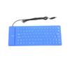 OLOEY 85-Key Silicone Foldable Wired Keyboard