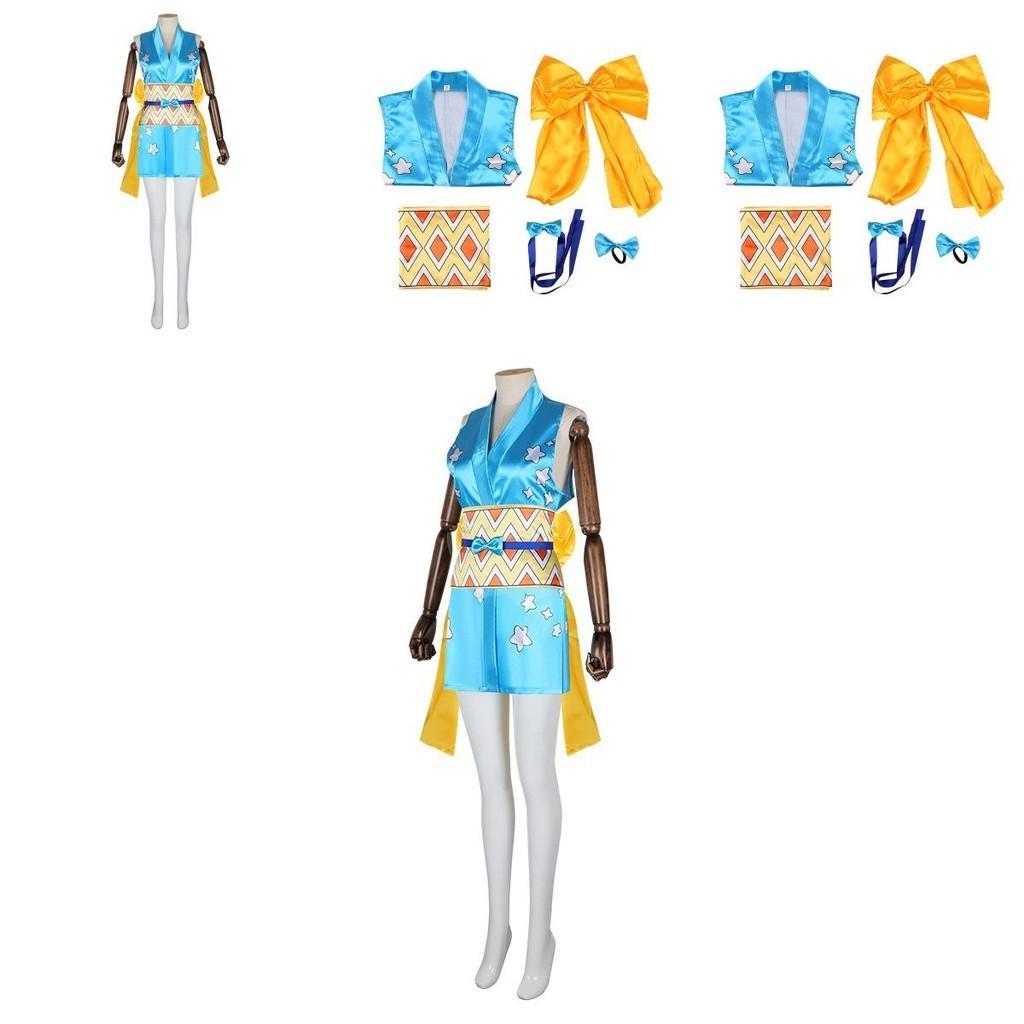 Authentic One Piece Nami Cosplay Suit Accurate Design Halloween Costume For Ladies