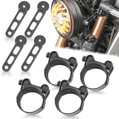 Motorcycle Headlight Stay, Diameter 1.9 - 2.0 Inches (48 - 51 Mm), Adjustable Stainless