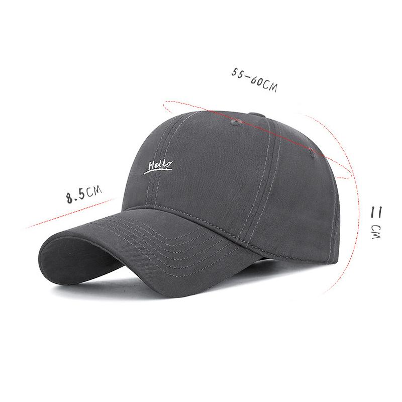 Spring Sanding Wide Brim Baseball Cap Unisex Sunscreen Youth Cap