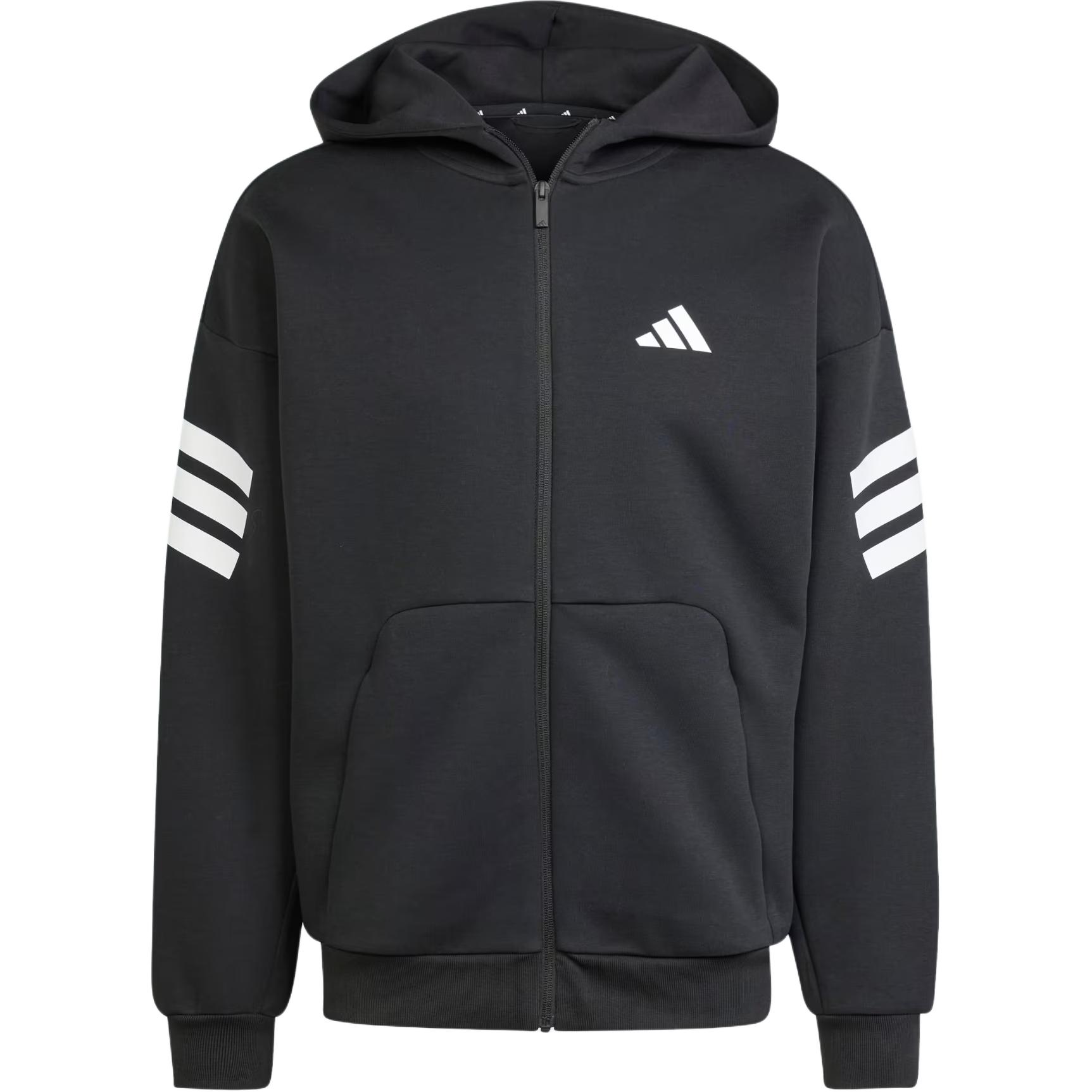 adidas Tiro Track Top Full-Zip Hooded Jacket Black JD4827 S