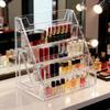 Baseball Card Display 5-Tier Acrylic Display Rack Clear Graded Card Shelf For Tabletop Desk Booth Organisation Collectible