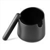 Anti Slip Base Coffee Grounds Bucket With Knock Bar Espresso Grounds Container  Baristas