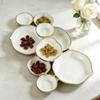 Serving Bowls for Entertaining Decorative Nine-Grid Dessert Plate Charcuterie Tray for Snacks Nuts Chips Fruit Candy Meals