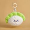 Mini Snack Burger Pendant Plush Toy Doll Sushi French Fries Bread Food Key Holder Horn Bag Pendant Keychain