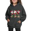 Sweatshirts For Teen Girls Hoodies Long Sleeve Drawstring Pullover Cute Printed Oversized Hoodie Christmas