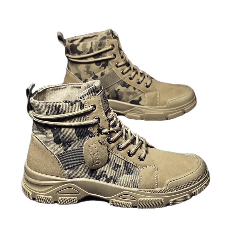 Summer Men's Shoes, Construction Site Work Clothes, Thick Soled, Liberating, Casual, Wear-resistant, Labor Protection, Trendy Shoes