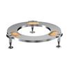 Stainless Steel Soundbar Stand Holder With Nonslip Base for Speaker Enhances Acoustic Performances