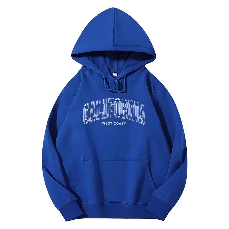 Unisex Casual Letter Print Spring/Autumn Hoodie
