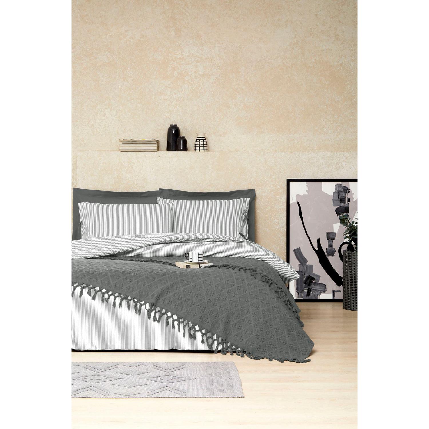 

Natural Double Pique Duvet Cover Set миш яковий