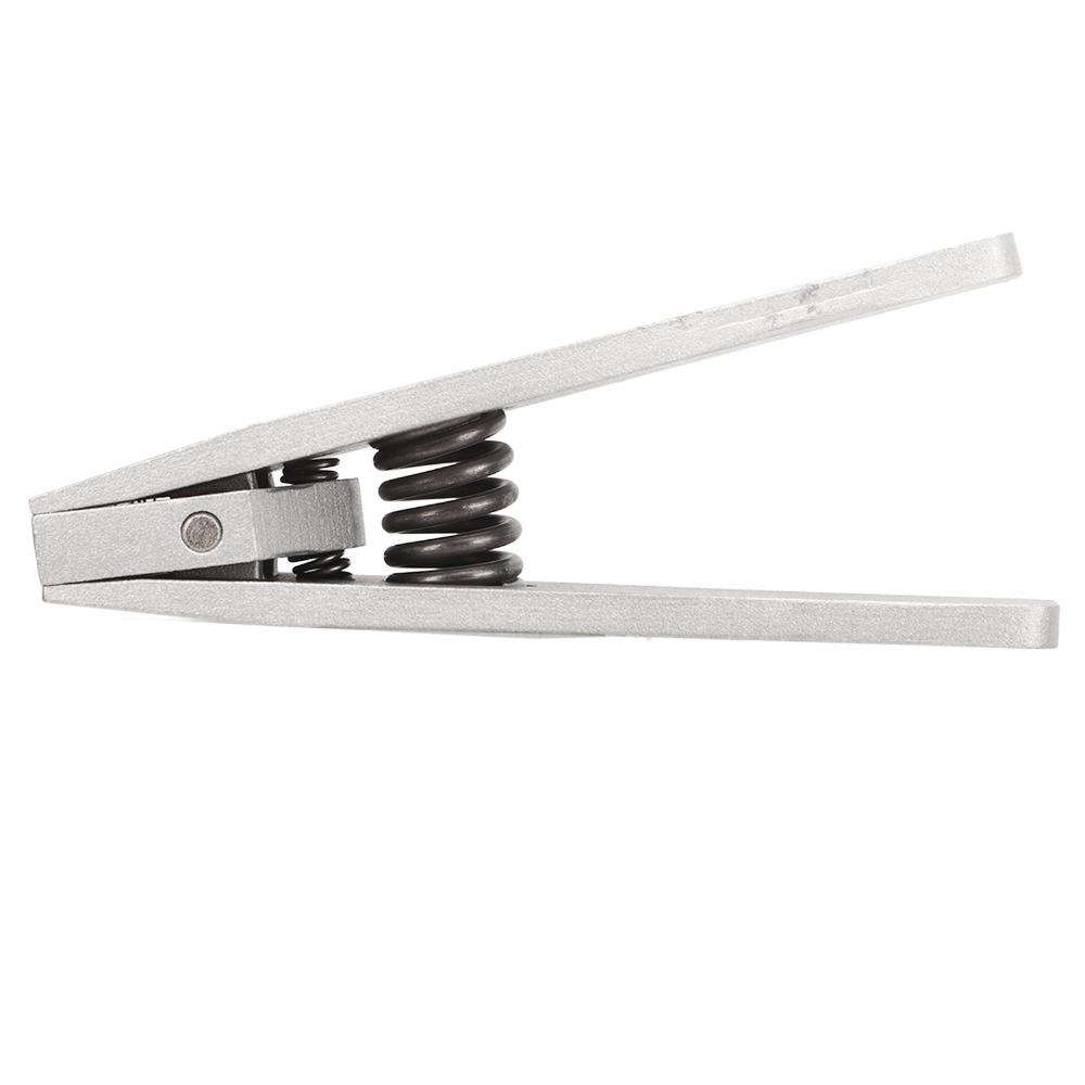 Spring Loaded Badminton Starting Clamp Aluminum Alloy Racket Stringing Tool  Stringing Machine Use серебряный