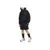 Nike Color Block Logo High Waist Drawstring Shorts Kids Shorts Black FB1327-010