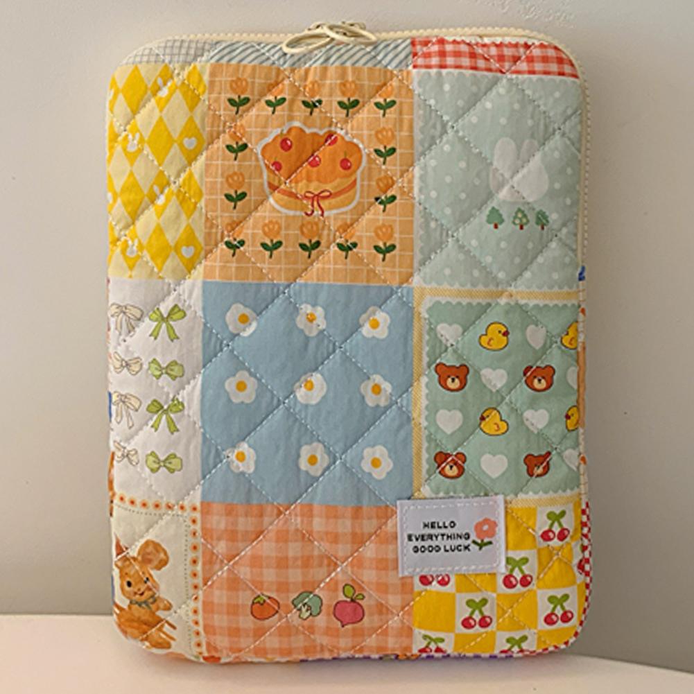 11/13/15 In Laptop Carrying Case Shockproof Computer Cover Bag Quilted Laptop Protective Bag Soft for School Work Business