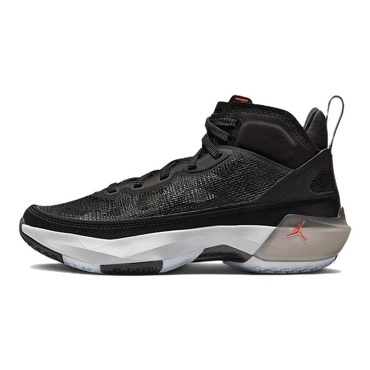 Jordan Air Jordan 37 Abrasion Resistant High top Basketball Shoes Black White Unisex DD7421-091