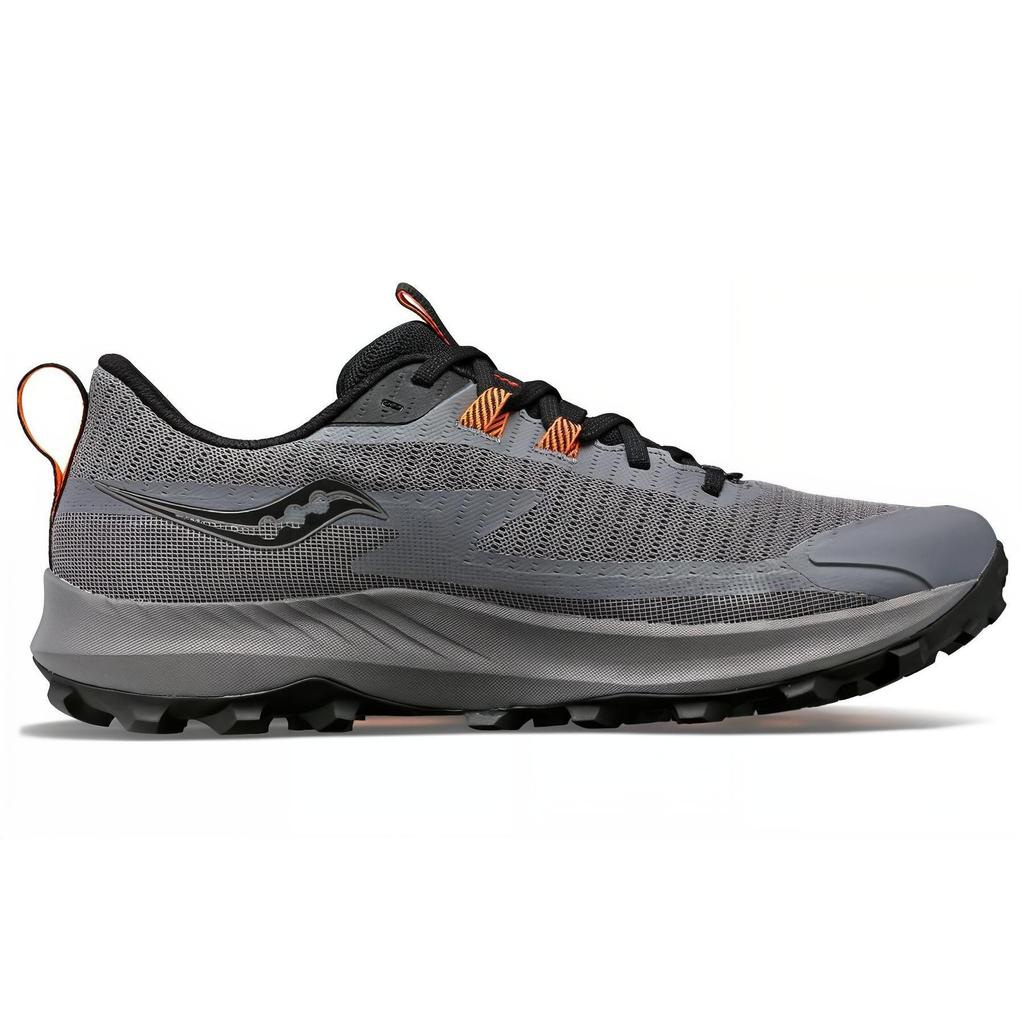 Saucony Peregrine 13 Falcon 13 Cushioning Slip Resistant Abrasion Resistant Low top Running Shoes Men's Gray S20841-05