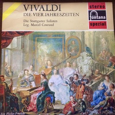 LP Record ANTONIO VIVALDI  STUTTGARTER SOLIS  The Four Seasons 700134WGY Fontana Europe Classical Used