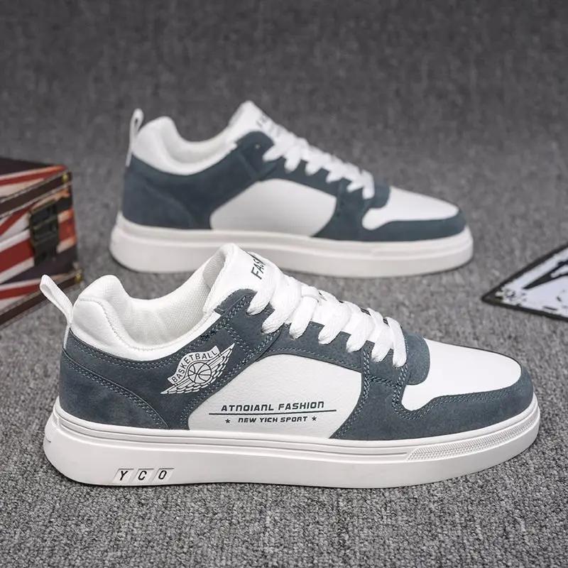 Fashion Fashion Breathable Summer Casual Shoes Men's Board Shoes Summer and Spring Youth Small White Student Sports Trendy Shoes