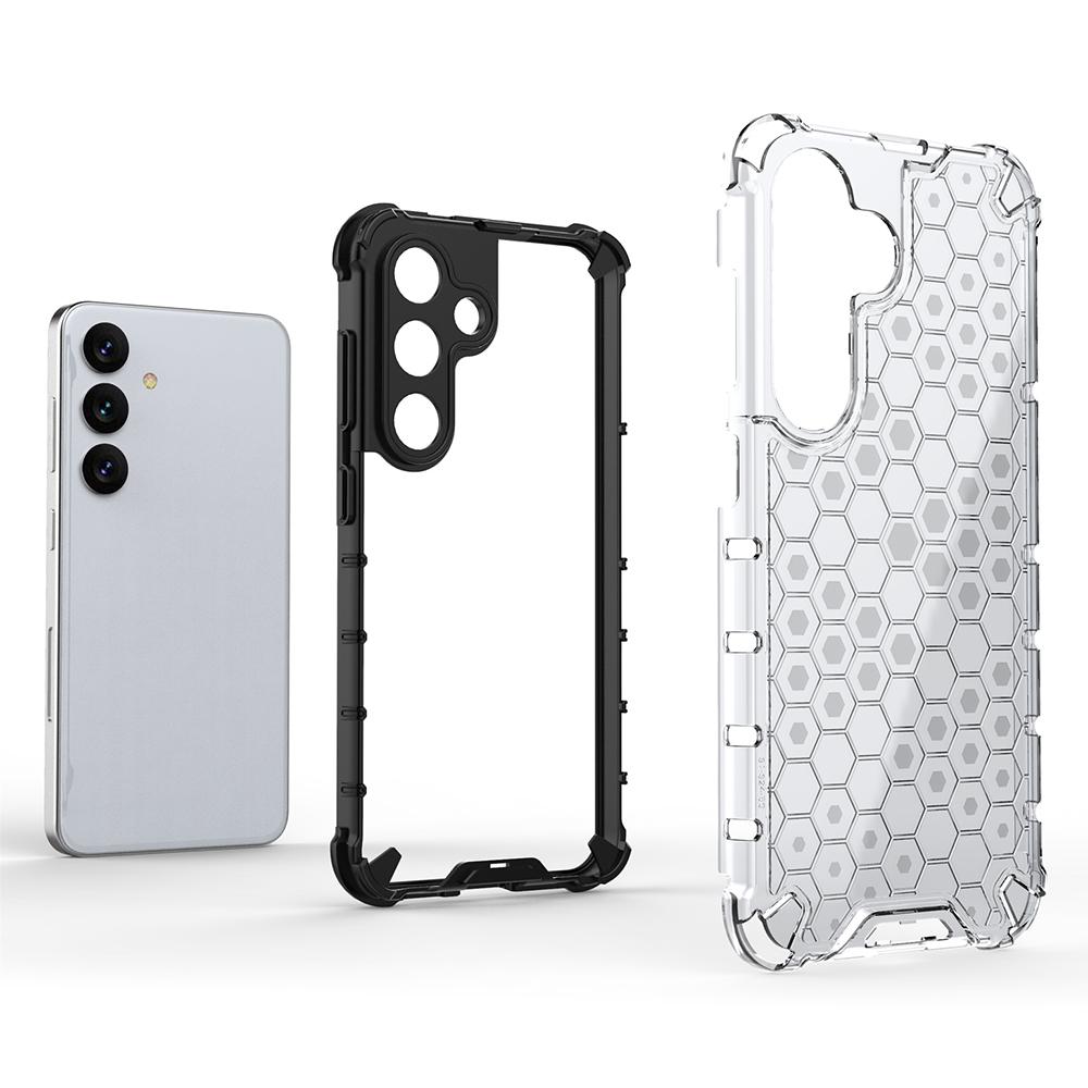 For Samsung Galaxy A36 5G Case PC+TPU Phone Cover Honeycomb Shape