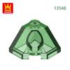 Non-Toxic 122Pcs/Lot 13548 Slope Roof Tile 2X2X1 Dots Block Moc Color Accessories Compatible With Brick Diy Children'S Toy Assembly Parts
