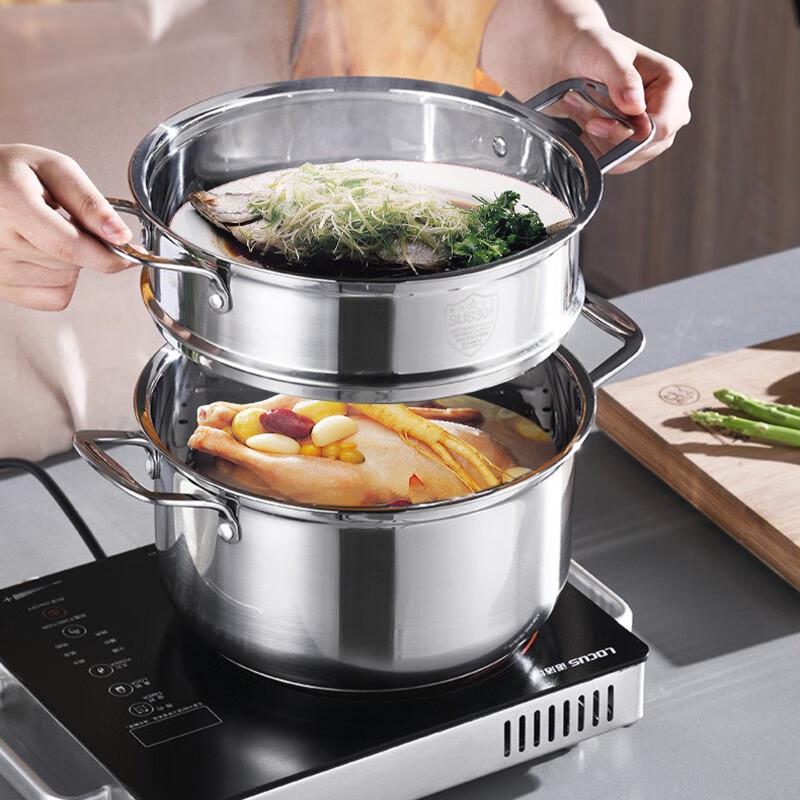 Stainless Steel Steaming Soup Pot