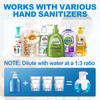 15 Oz/420 Ml Foaming Soap & Hand Sanitizer Dispenser – Wall-Mounted, Touchless, 4 Adjustable Levels