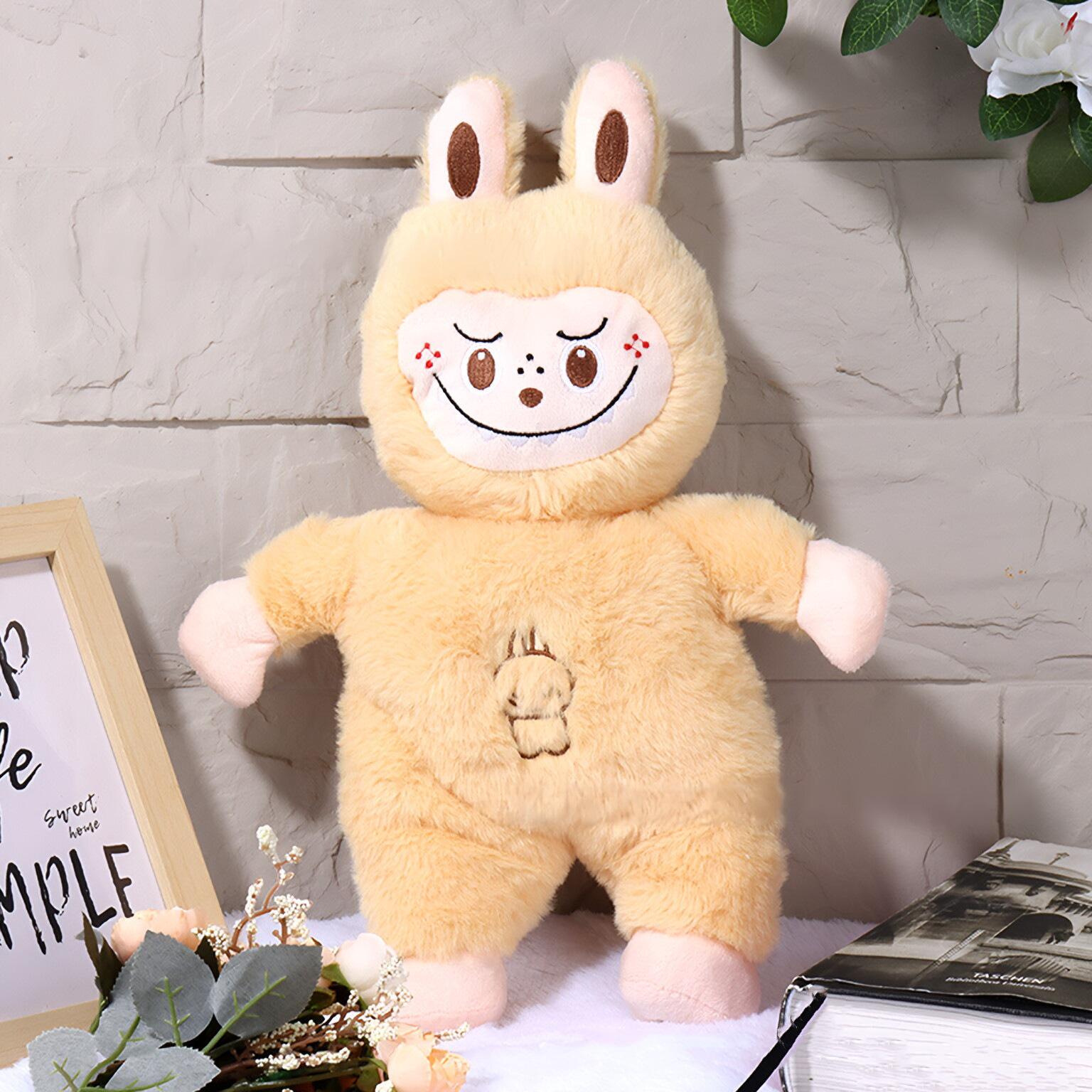 

Плюшева лялька LaBuBu, що світиться та дихає - Креативна заспокійлива іграшка для малюків 35cm жовтий