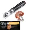 Motorcycle Car Tubeless Tyre Puncture Repair Kit Tire Tool Emergency Tire Repair Tool Roller,Tire Buffer Wheel,Scraper