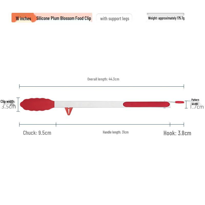 SMVP Stainless Steel BBQ & Food Tongs