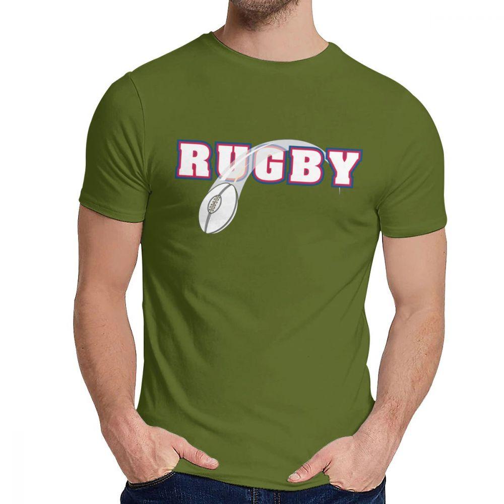 Great I Love Rugby Rugby Play Rugby T Shirt For Man Design Leisure O