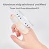 Adjustable Finger Fracture Immobilizer With Splint And Breathable Strap For Joint Support Injury Recovery