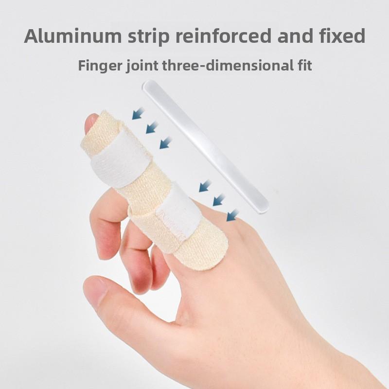 Adjustable Finger Fracture Immobilizer With Splint And Breathable Strap For Joint Support Injury Recovery
