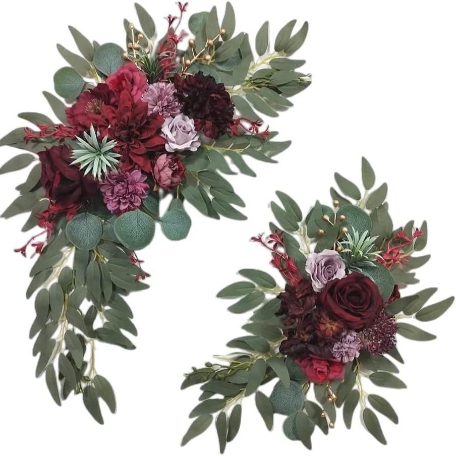 Arch Artificial Flower Welcome Flower Row Lintel Flower Water Brand Flower Artificial Flower Wedding Decoration Wreath For