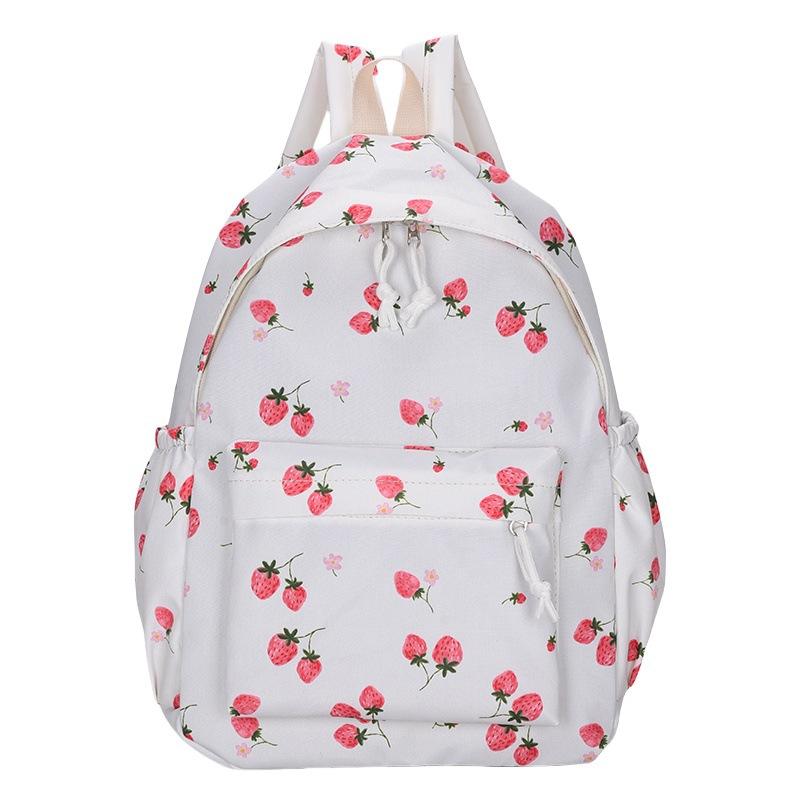 New large-capacity schoolbag cartoon cute primary and secondary school girls backpack casual large-capacity wear-resistant backpack