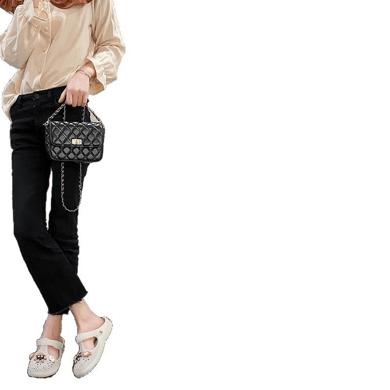 2025 summer casual hole shoes women's soft-soled slippers bag head sandals jelly versatile beach shoes