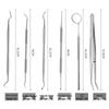 Stainless Steel 6-Piece Oral Care Set: Teeth Cleaning & Tartar Removal Tools